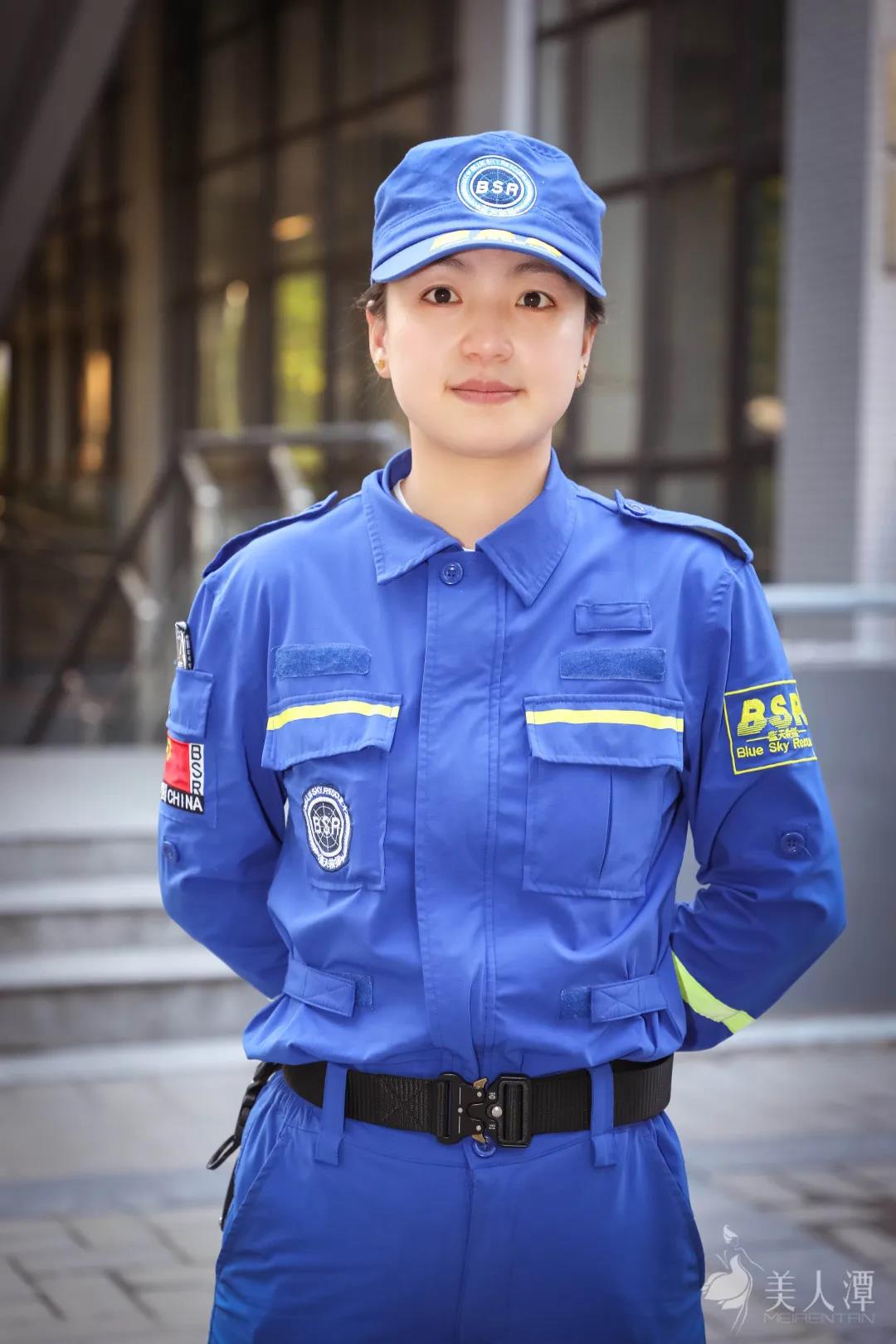 美人潭|職場女神 鄭州紅十字藍(lán)天應(yīng)急救援隊(duì)：巾幗不讓須眉，有需要的地方就有藍(lán)天